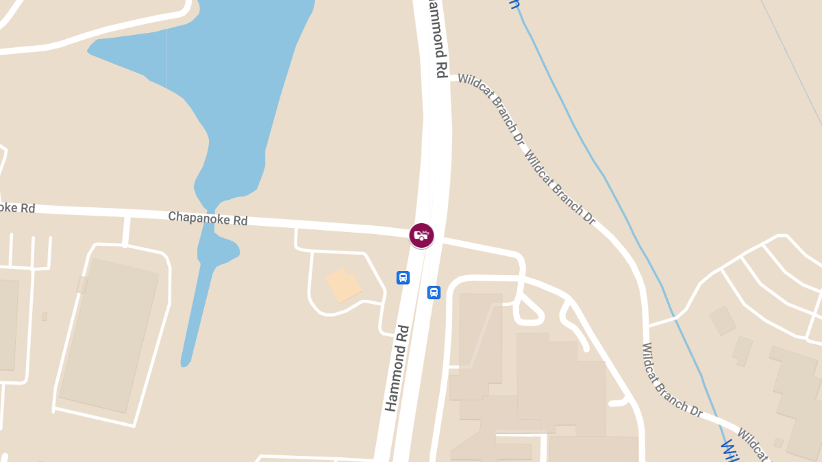 Injuries Reported in Accident at Chapanoke Rd & Hammond Rd