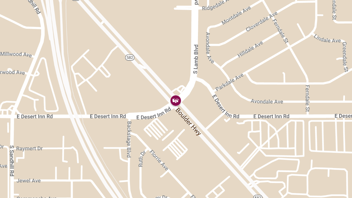 Injuries Reported in Accident at S Lamb Blvd & Boulder Hwy