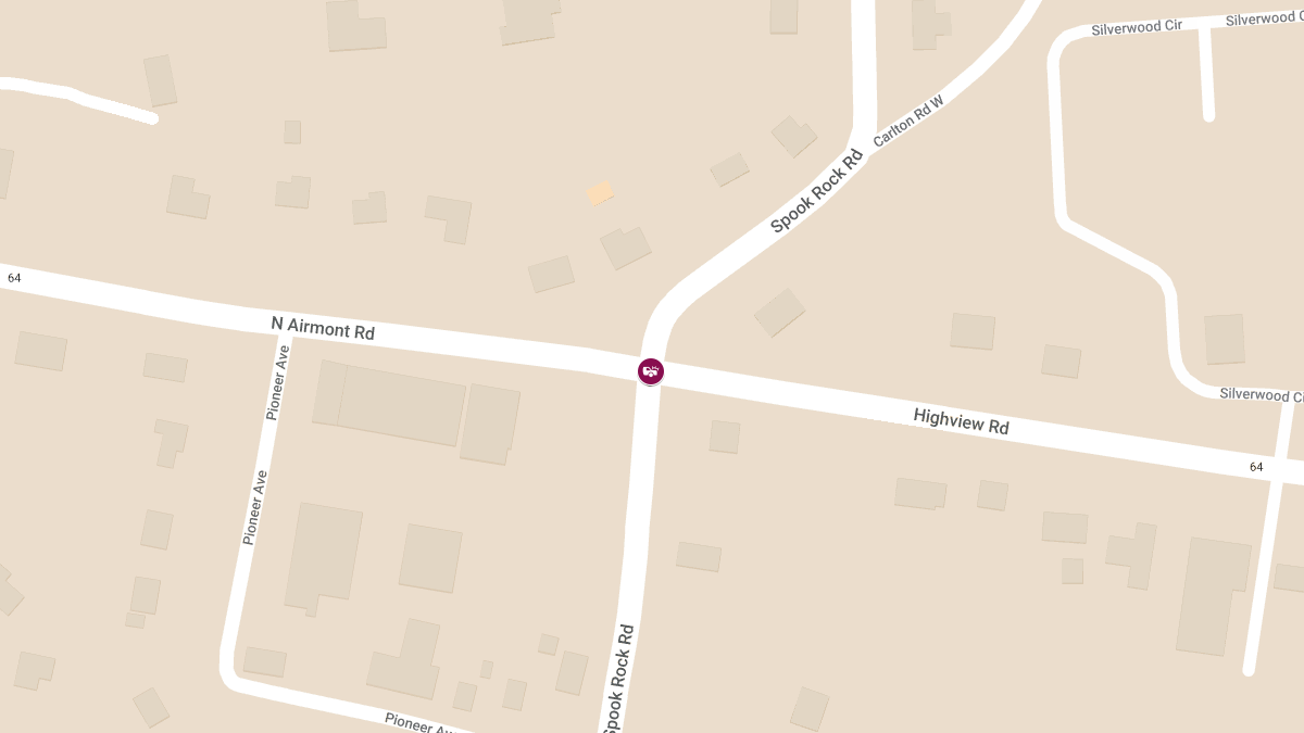 Injuries Reported in Accident at Spook Rock Rd & Highview Rd