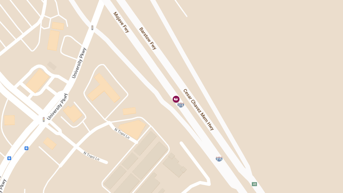Injuries Reported in Big Rig Crash on 215 Freeway Near University Pkwy Exit