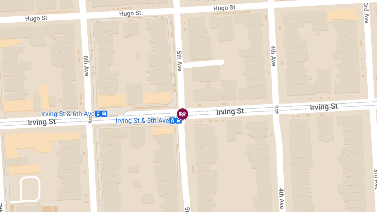 Injuries Reported in Car Crash Involving Light Rail at 5th Ave & Irving St