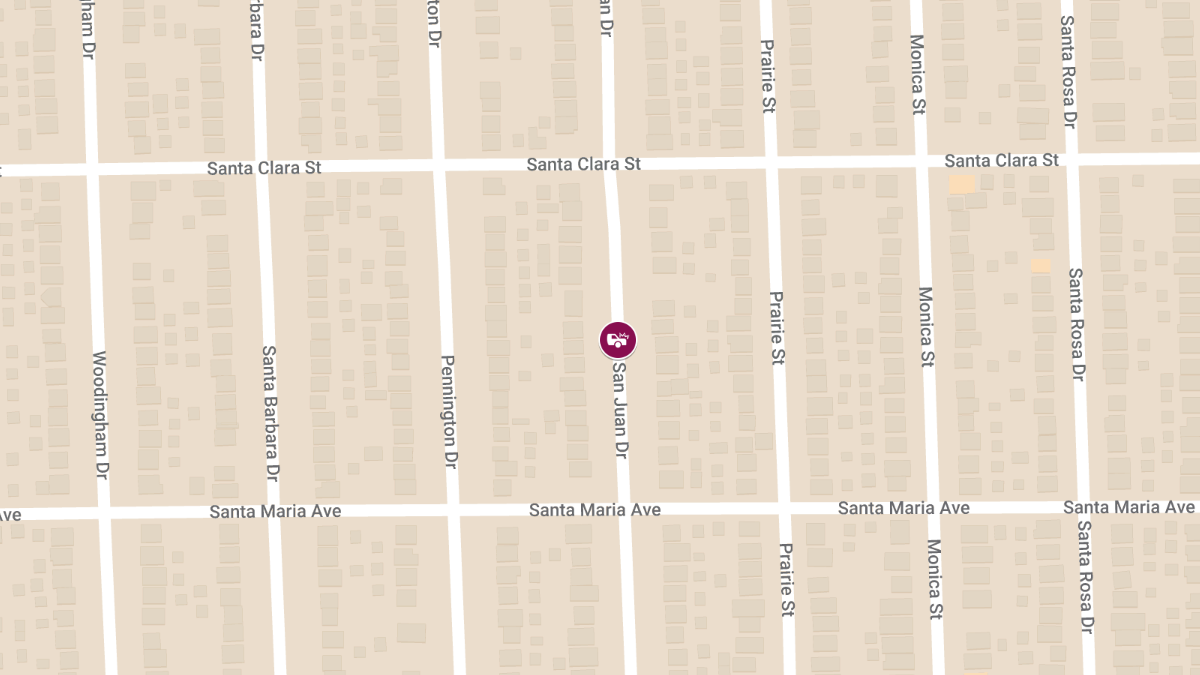 Injuries Reported in Car Crash on San Juan Dr