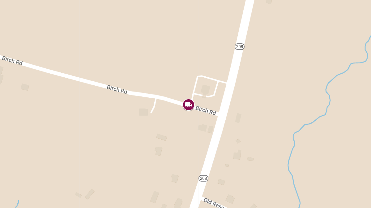 Injuries Reported in Car vs. Dump Truck Crash on Birch Rd