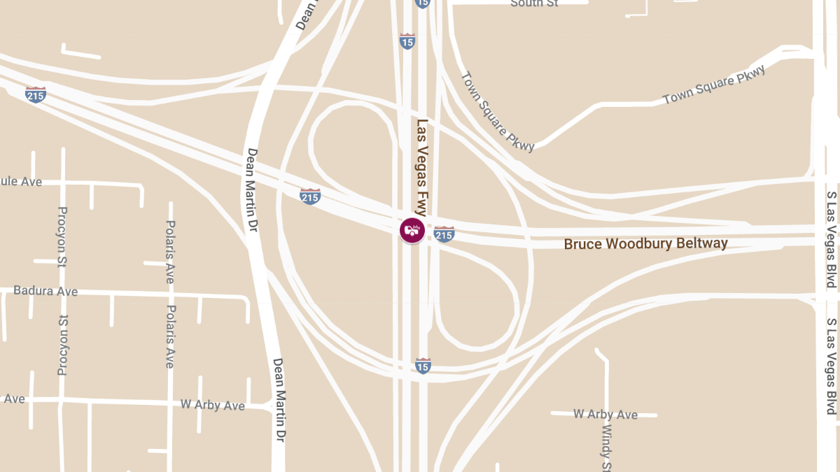Injuries Reported in Coliision on I-215 W at I-15 S