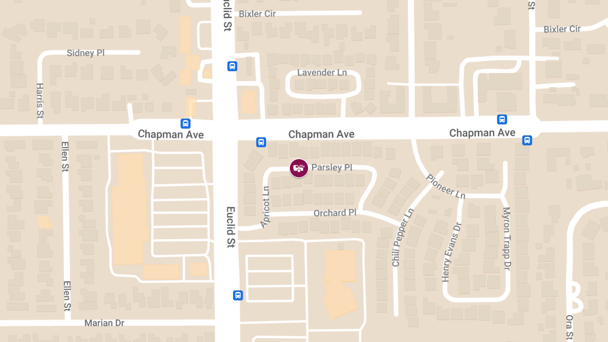 Injuries Reported in Collision at 11131 Parsley Pl