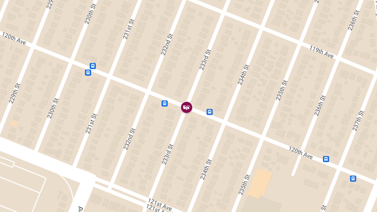 Injuries Reported in Collision at 120th Ave & 233rd St
