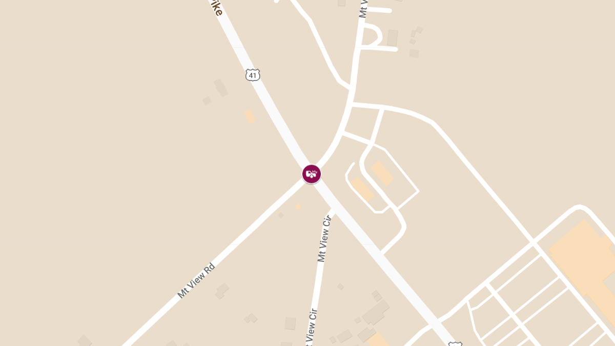Injuries Reported in Collision at Murfreesboro Pike & Mt View Rd