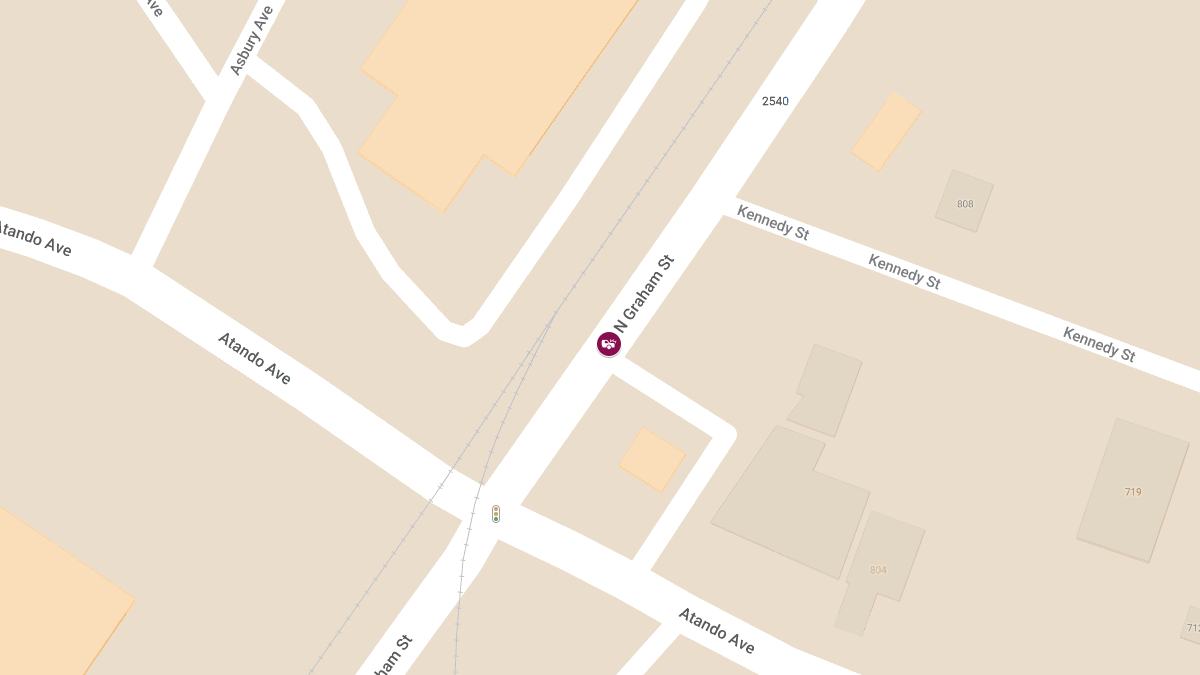 Injuries Reported in Collision at N Graham St