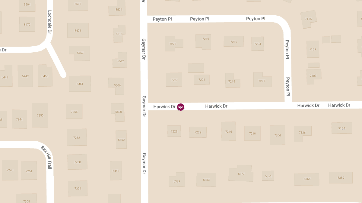 Injuries Reported in Collision on Harwick Dr