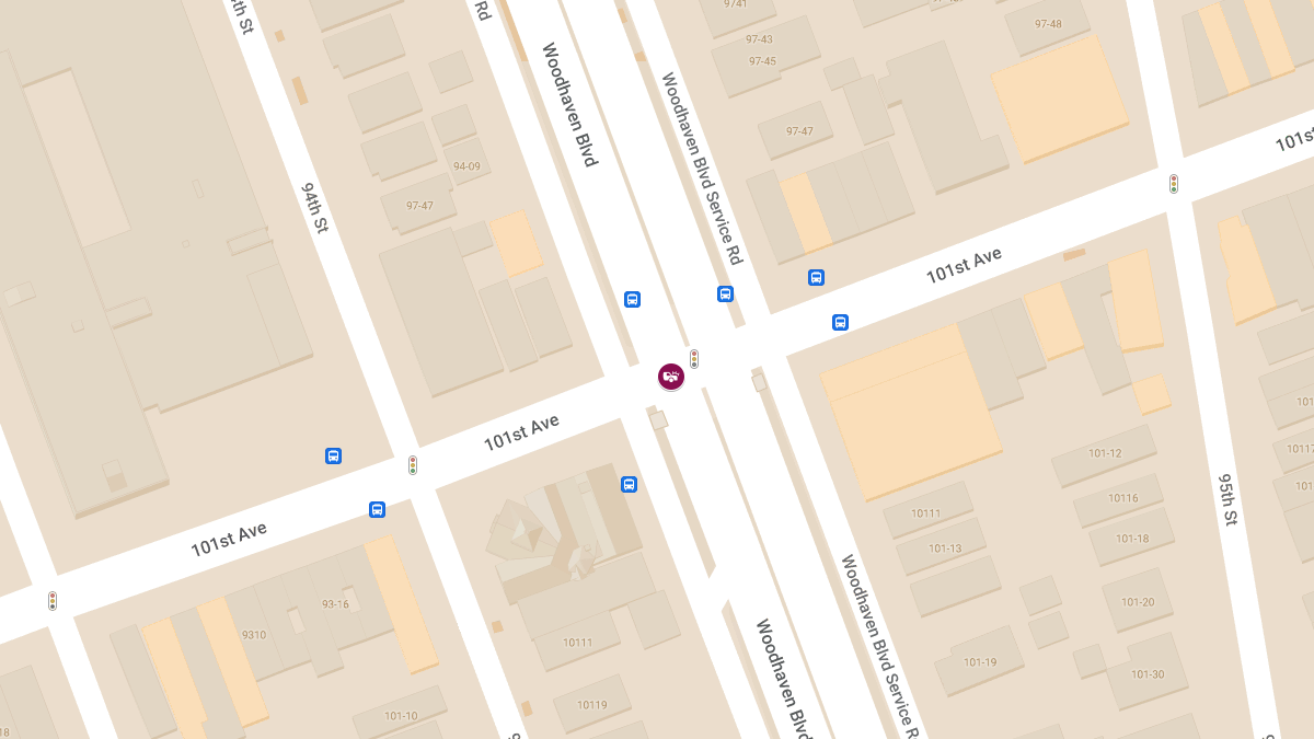 Injuries Reported in Crash at 101st Ave & Woodhaven Blvd