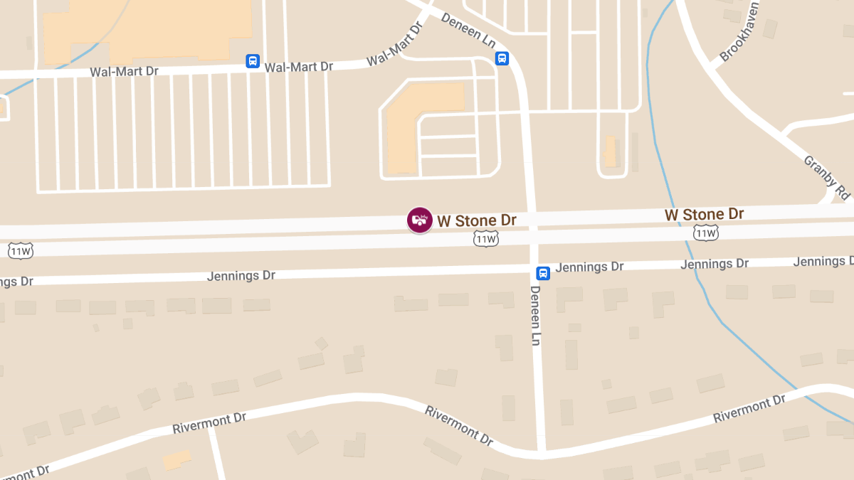 Injuries Reported in Crash at 2500 W Stone Dr