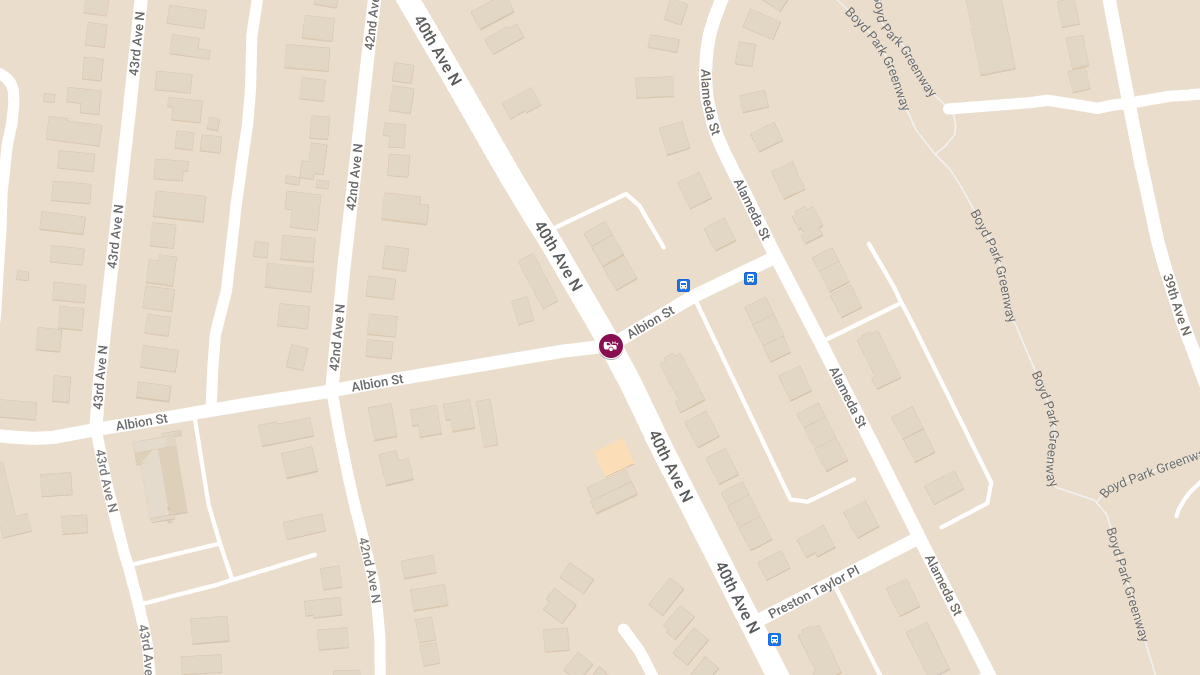 Injuries Reported in Crash at 40th Ave N & Albion St