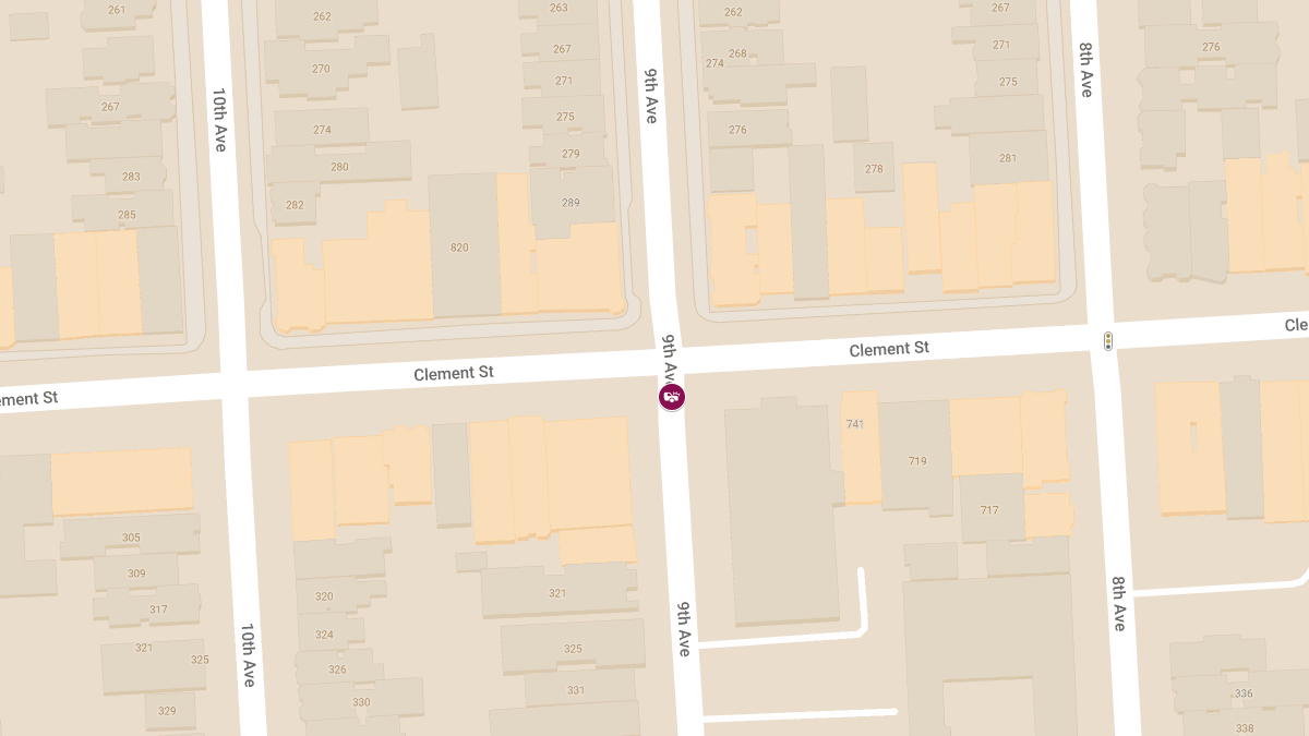 Injuries Reported in Crash at 9th Ave & Clement St