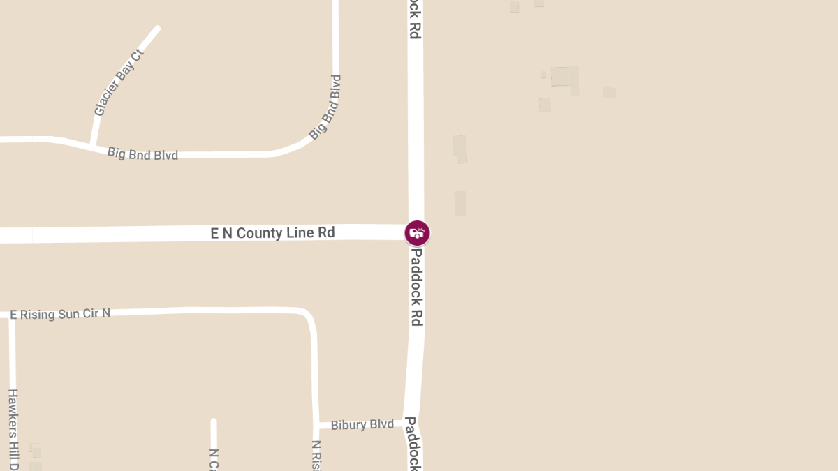 Injuries Reported in Crash at County Line & Paddock Rd