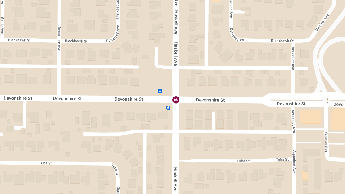 Injuries Reported in Crash at Devonshire St & Haskell Ave