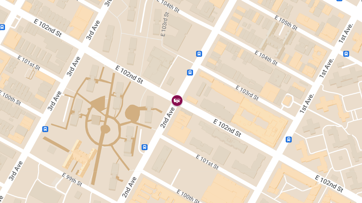 Injuries Reported in Crash at E 102nd St & 2nd Ave