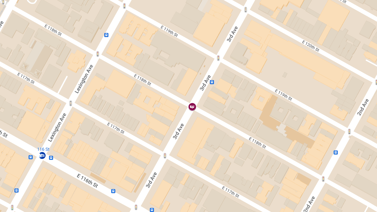 Injuries Reported in Crash at E 118th St & 3rd Ave