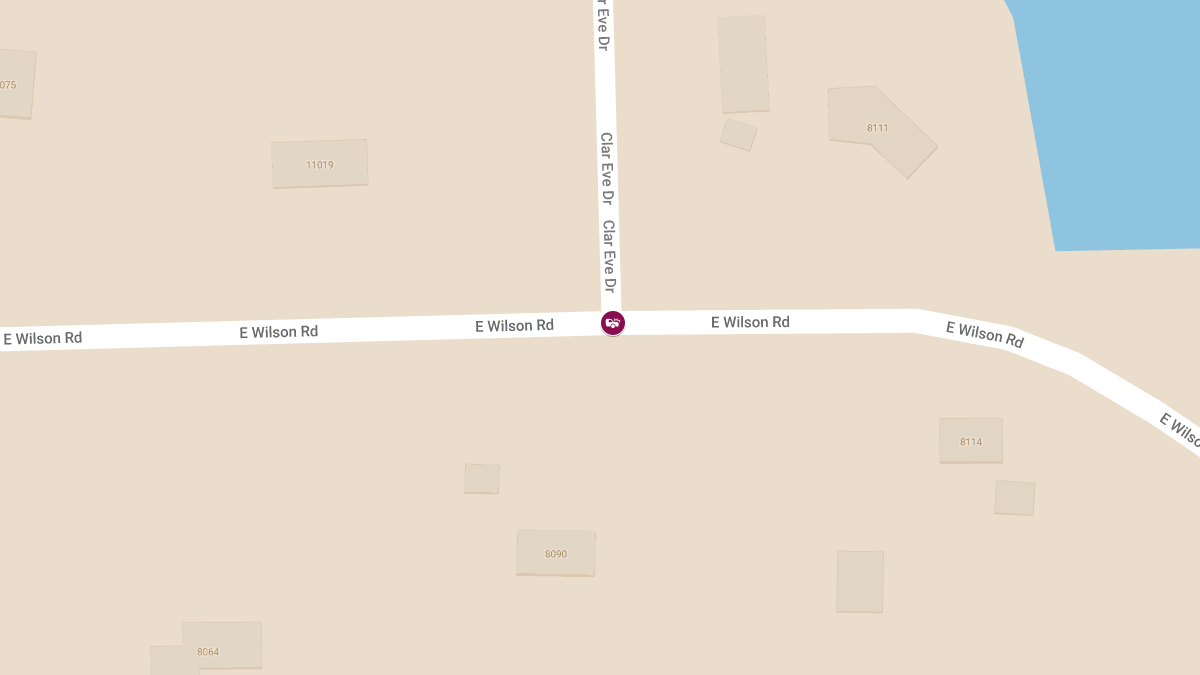 Injuries Reported in Crash at E Wilson Rd & Clar Eve Dr