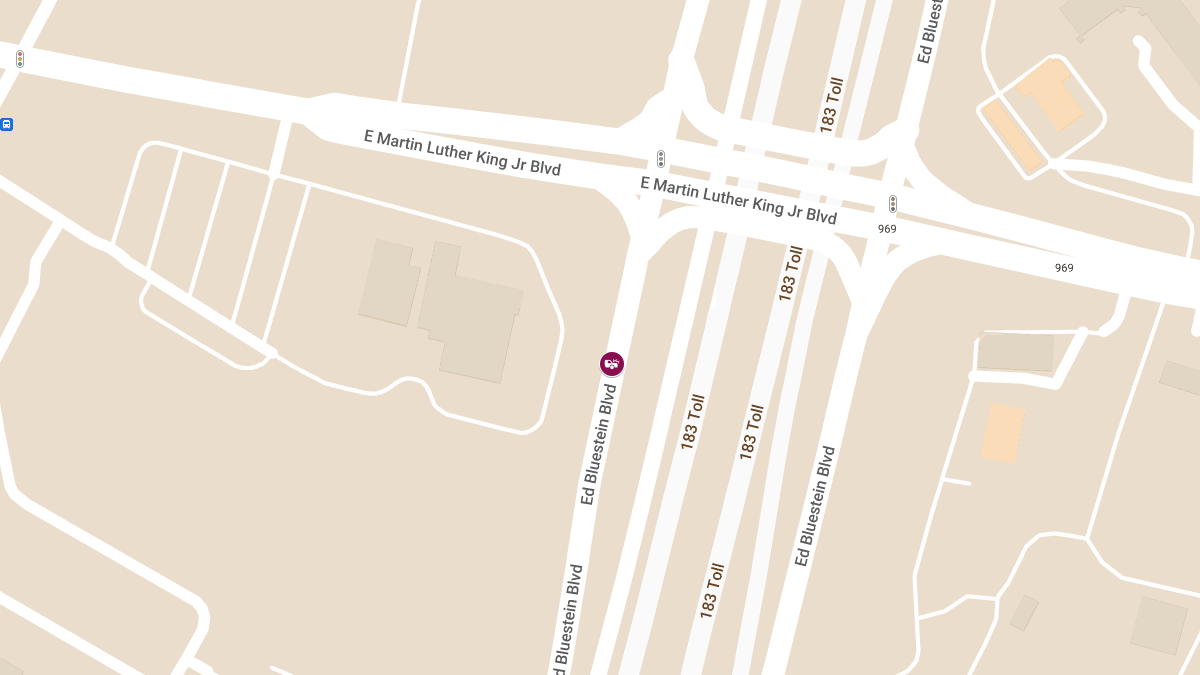 Injuries Reported in Crash at Ed Bluestein NB to 290 EB Ramp