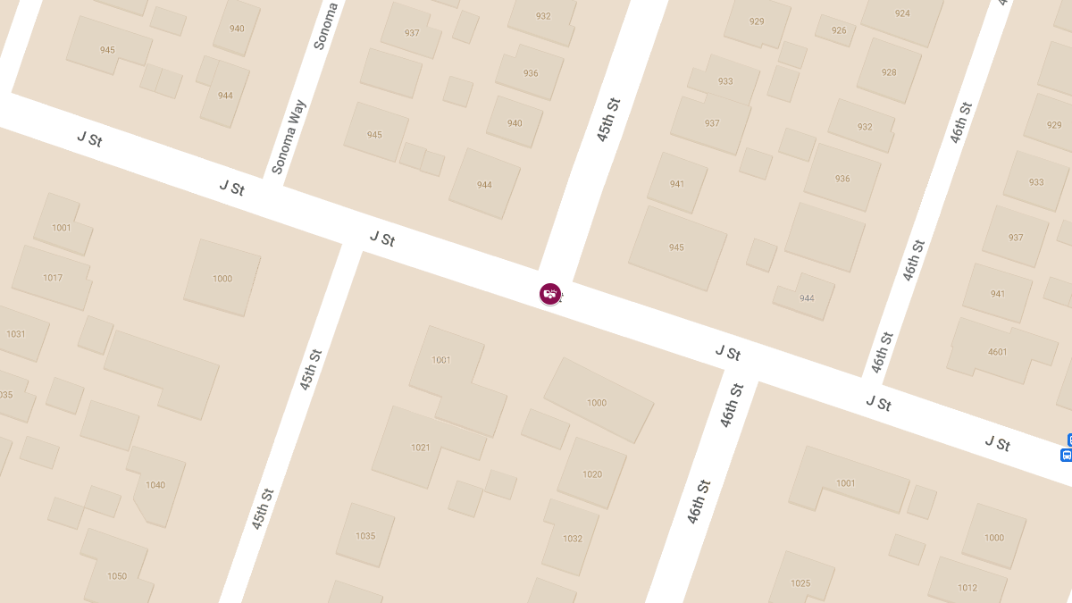 Injuries Reported in Crash at J St & 45th St
