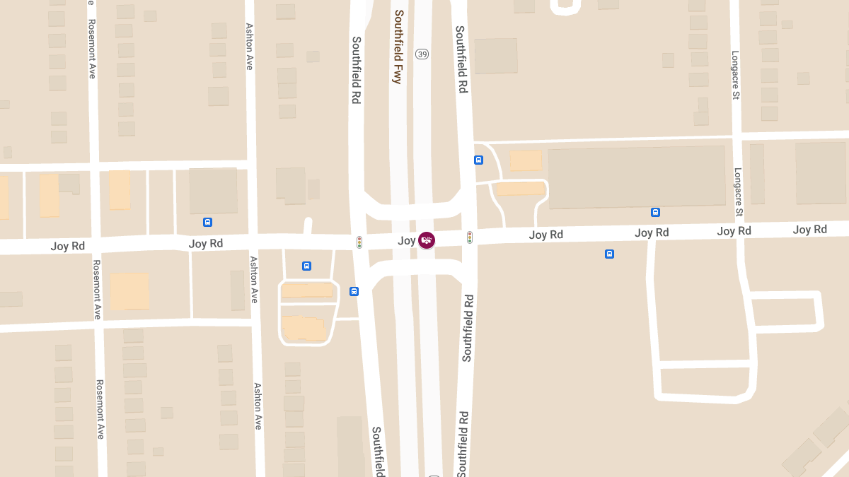 Injuries Reported in Crash at M-39N & Joy Rd in Herman Gardens