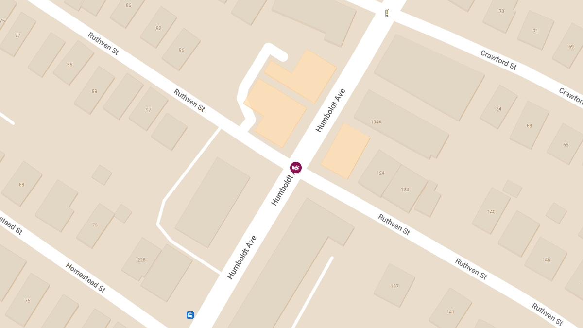 Injuries Reported in Crash at Ruthven St & Humboldt Ave