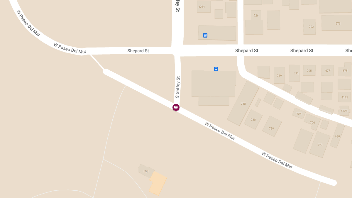 Injuries Reported in Crash at S Gaffey St & W Paseo del Mar