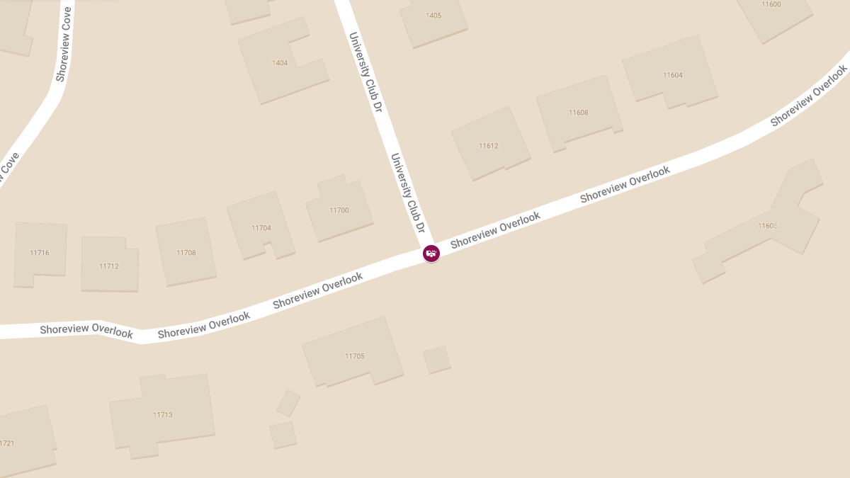 Injuries Reported in Crash at Shoreview Overlook & University Club Dr