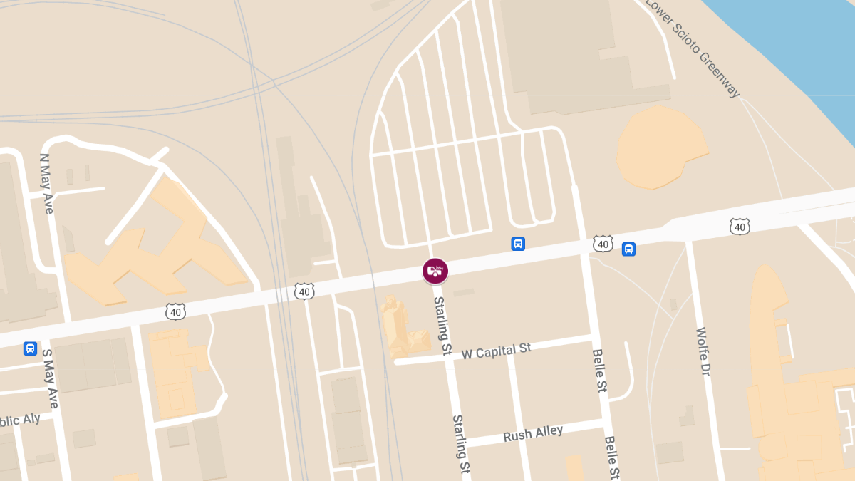 Injuries Reported in Crash at Starling St & W Broad St