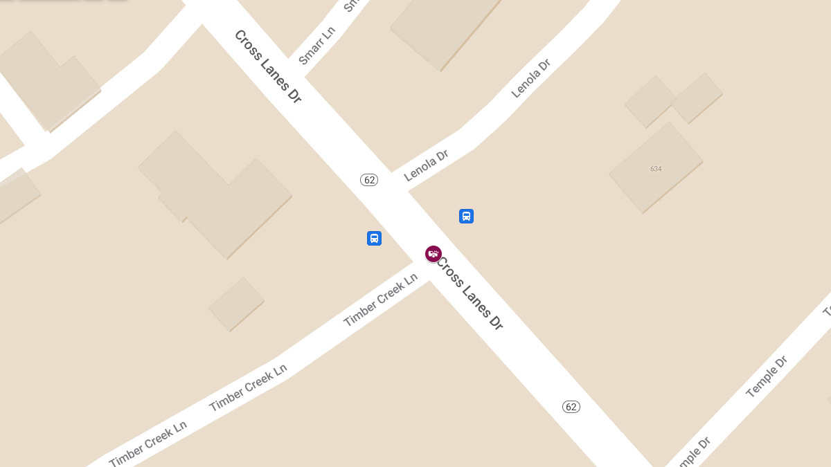 Injuries Reported in Crash at Timber Creek Ln & Cross Lanes Dr