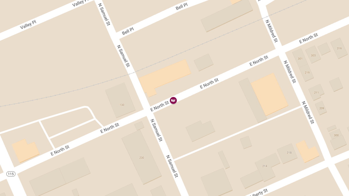 Injuries Reported in Crash on 200 E North St