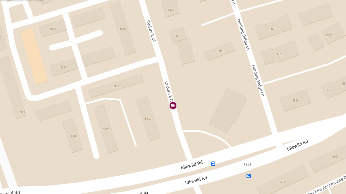 Injuries Reported in Crash on Cedars East Ct