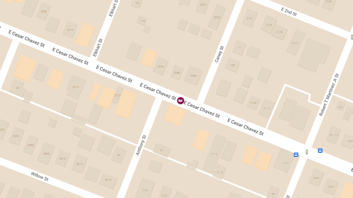 Injuries Reported in Crash on E Cesar Chavez St