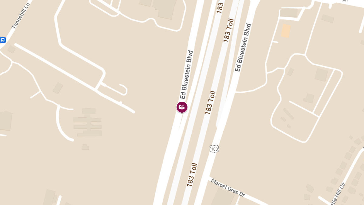 Injuries Reported in Crash on Ed Bluestein Blvd SVRD NB