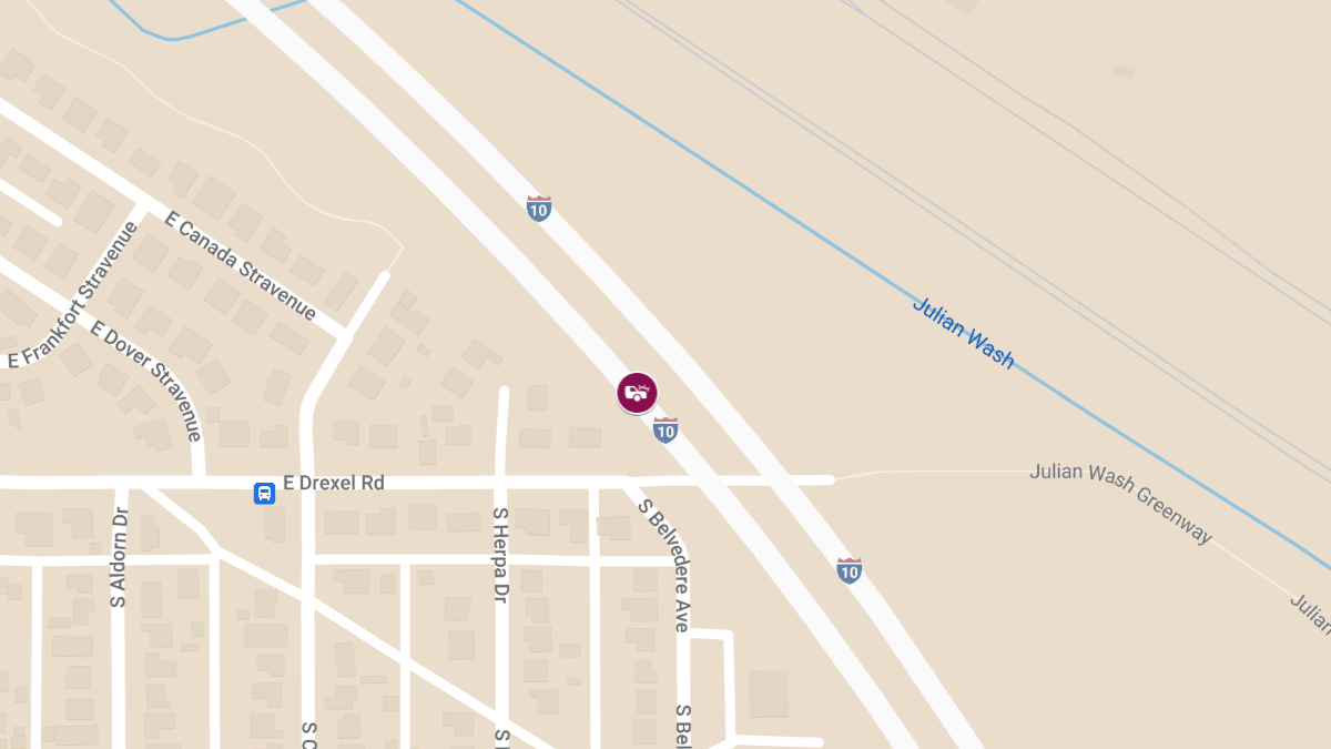 Injuries Reported in Crash on I-10 EB at Exit 261 Off-Ramp