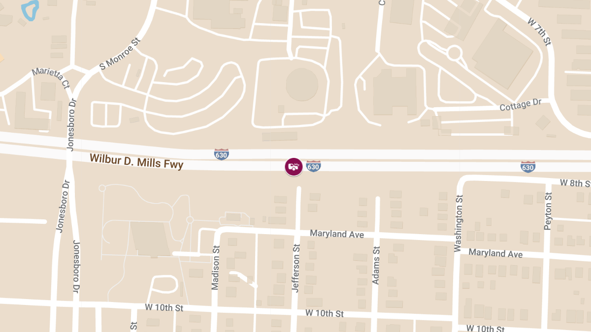 Injuries Reported in Crash on I-630 Eastbound Near Mile Marker 6.2