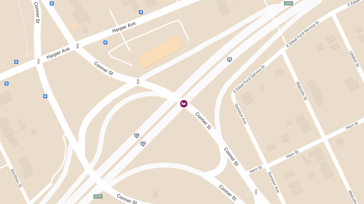 Injuries Reported in Crash on I-94 West at E Outer Dr