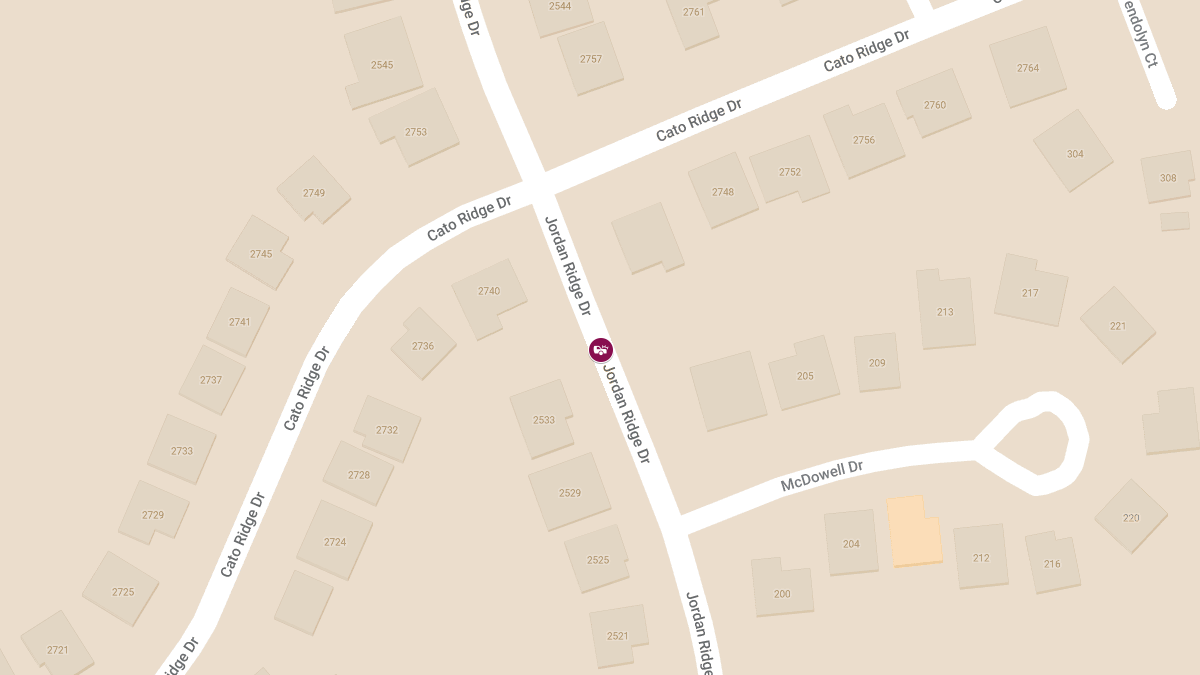 Injuries Reported in Crash on Jordan Ridge Dr