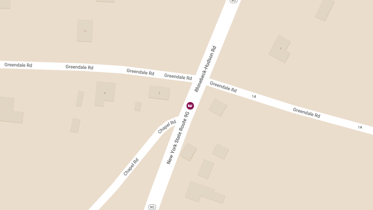 Injuries Reported in Crash on NY 9G at Rhinebeck-Hudson Rd