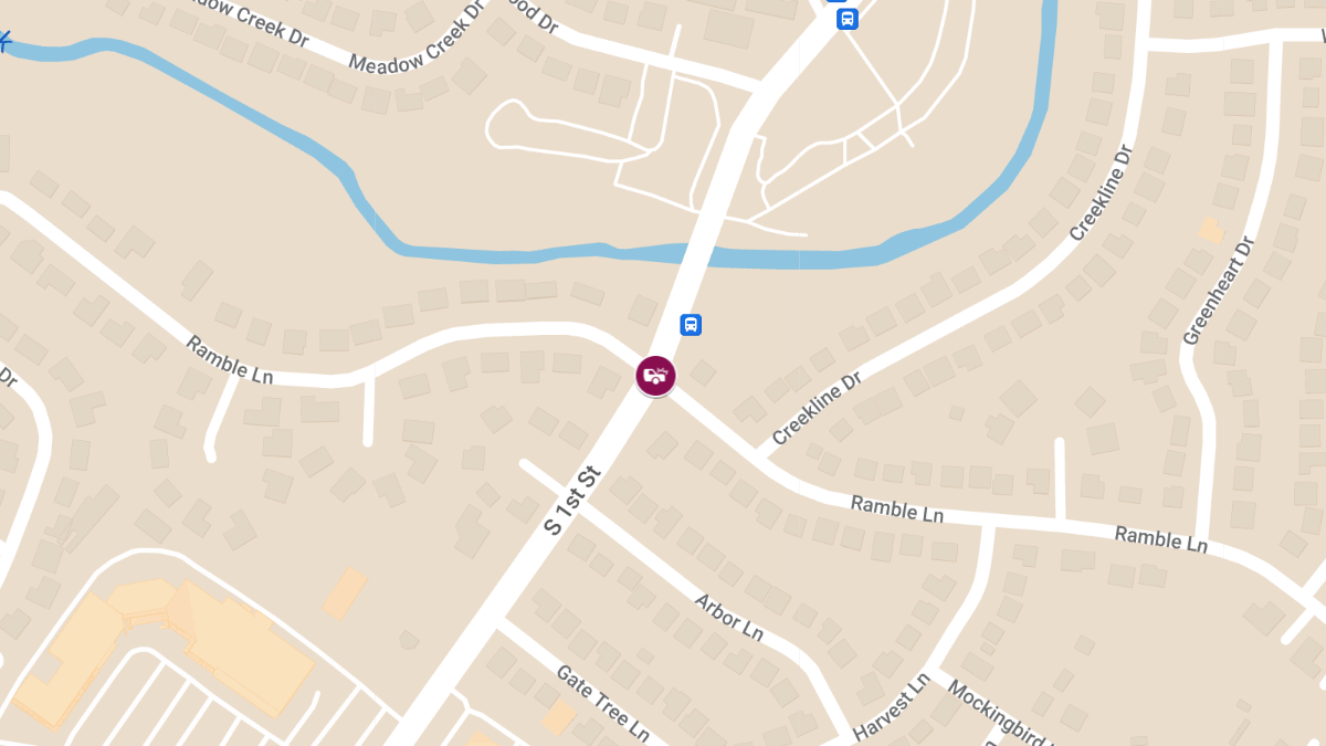 Injuries Reported in Crash on Ramble Ln at S 1st St