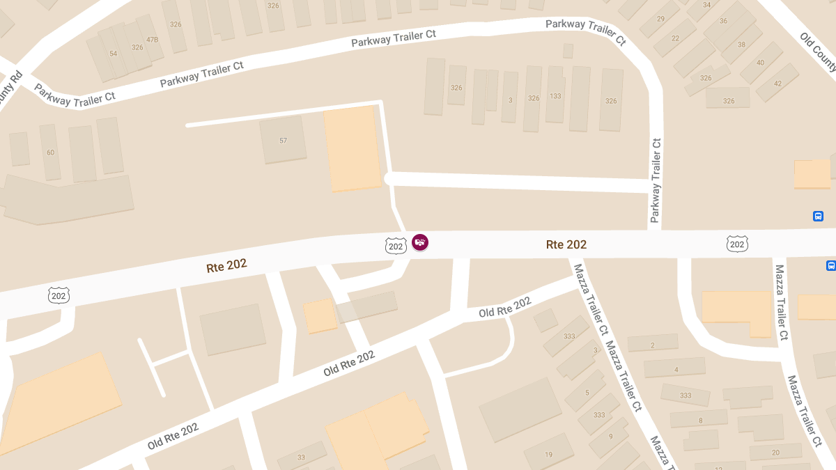 Injuries Reported in Crash on Route 202 Near Mazza Trailer Court