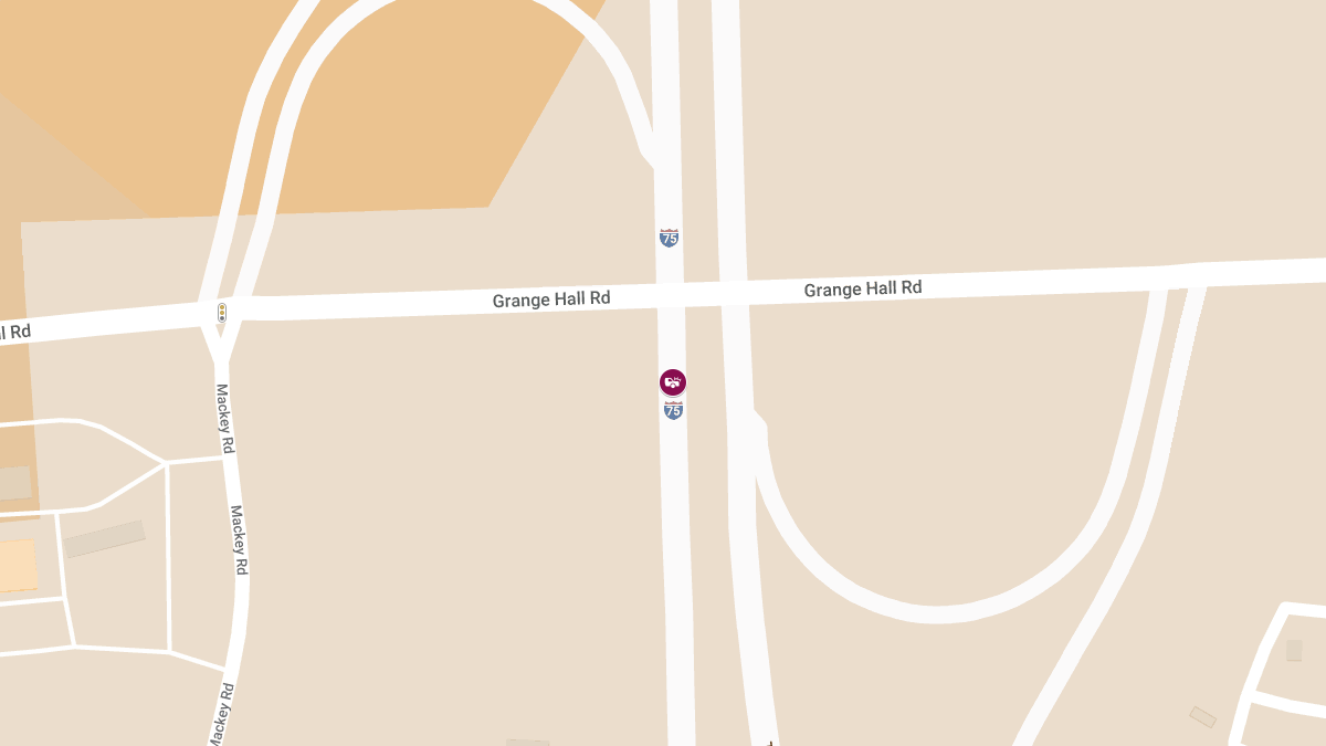 Injuries Reported in Crash on SB I-75 Ramp to Dixie Hwy & Saginaw Rd