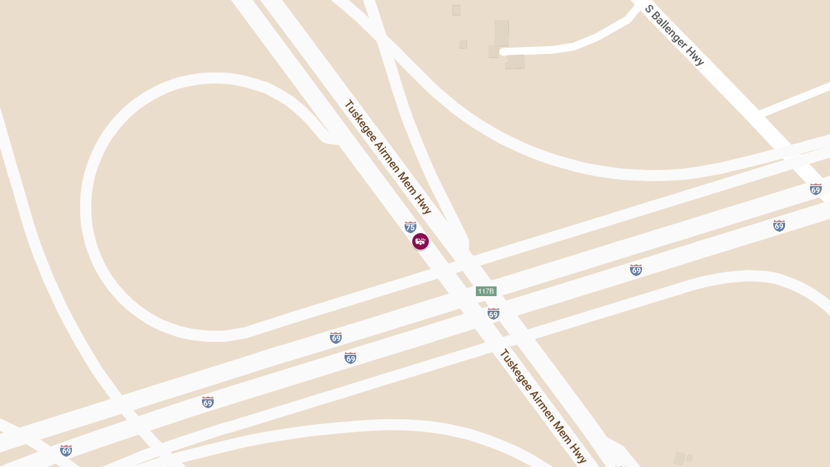 Injuries Reported in Crash on SB I-75 Under I-69 Ramp