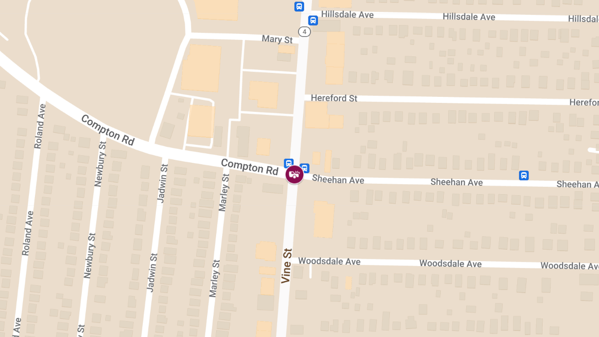 Injuries Reported in Head-On Collision at Vine St & Compton Rd