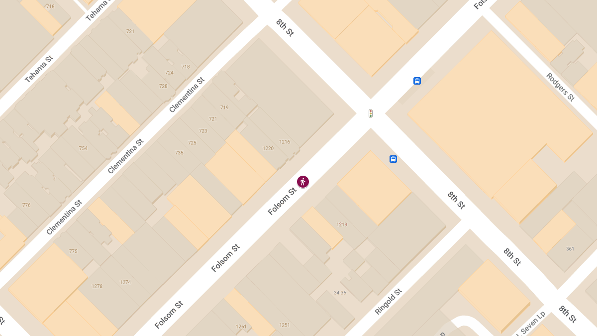 Injuries Reported in Hit-and-Run Crash at 1200 Folsom St