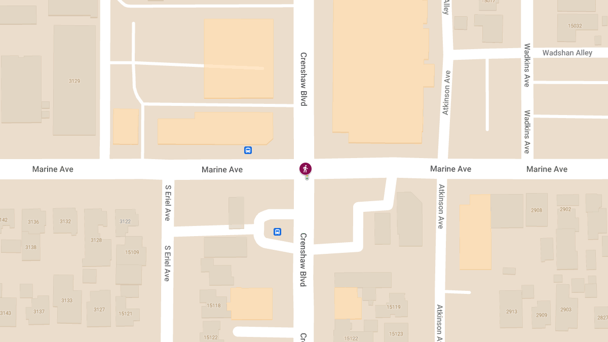 Injuries Reported in Hit-and-Run at Crenshaw Blvd & Marine Ave