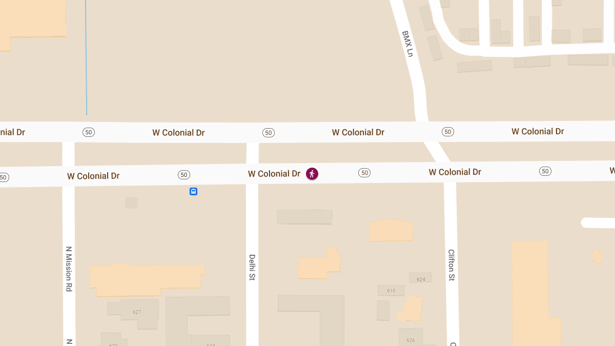 Injuries Reported in Hit-and-Run on W Colonial Dr