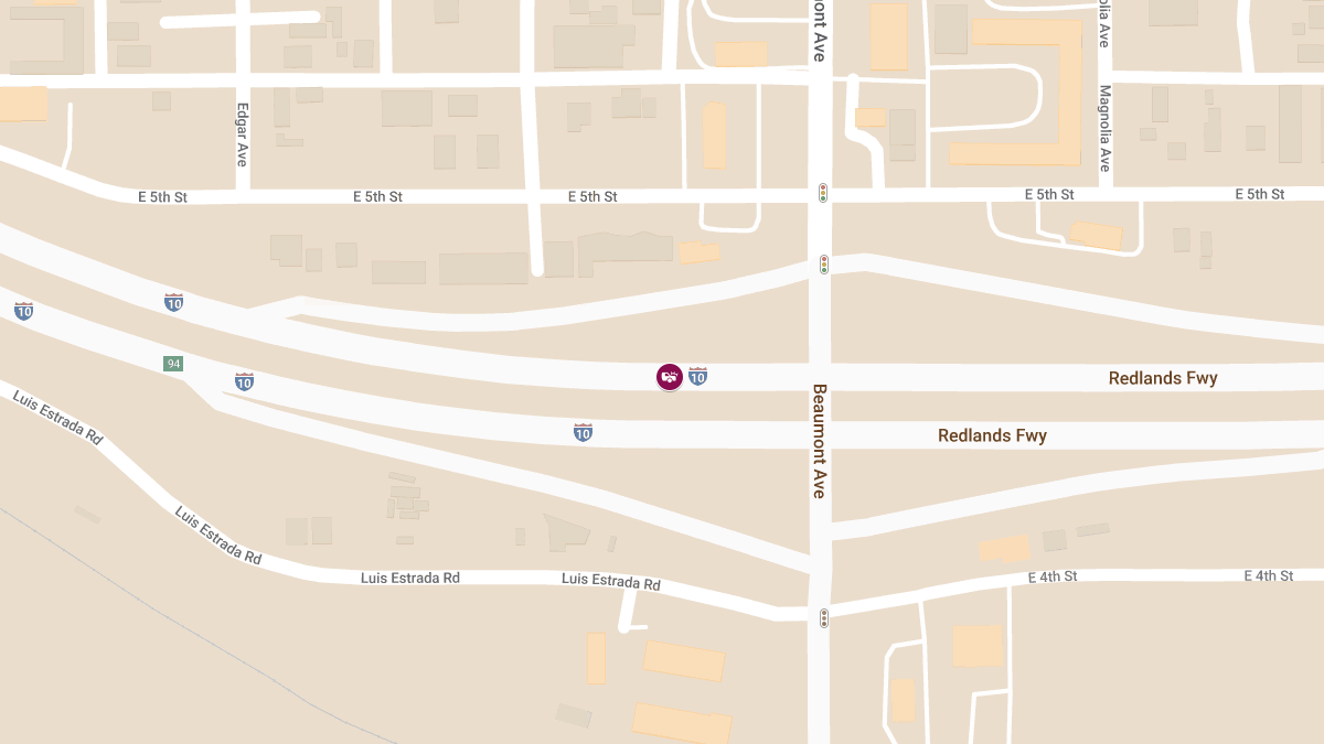 Injuries Reported in Multi-Vehicle Collision on I-10 West near Beaumont Ave