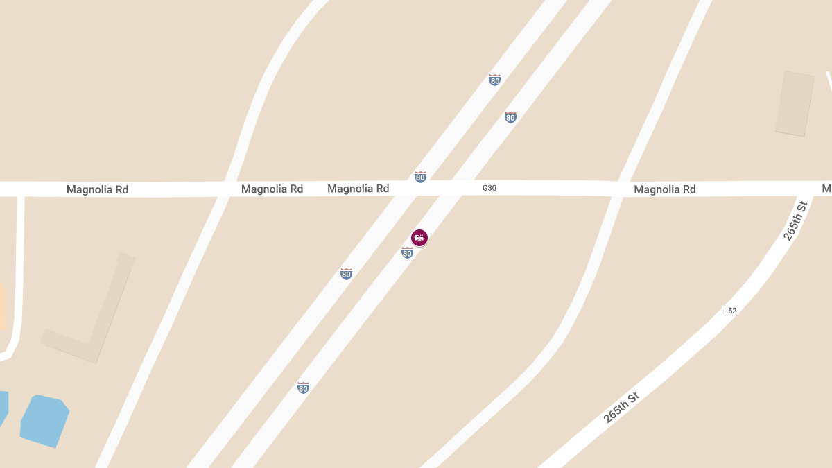 Injuries Reported in Multi-Vehicle Crash on I-80 EB Near 17MM