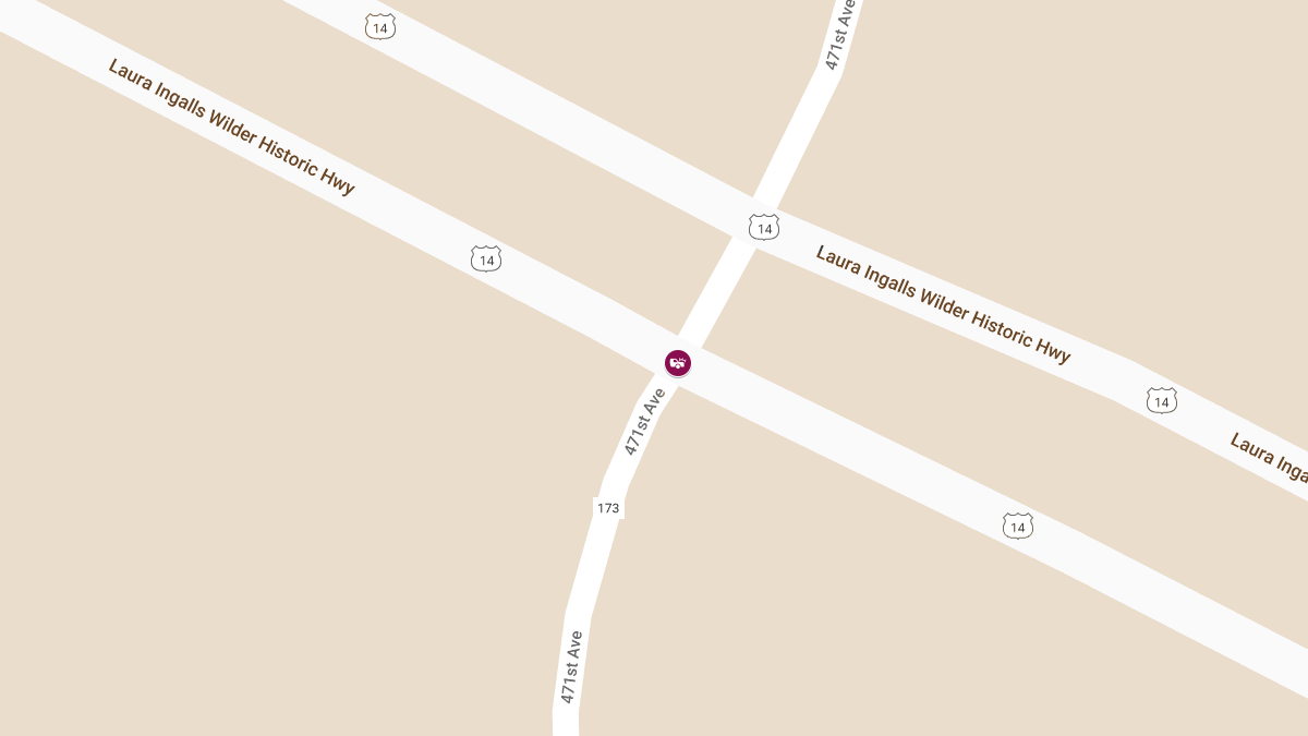Injuries Reported in Three-Vehicle Crash on EB Hwy 14 at 471st Ave